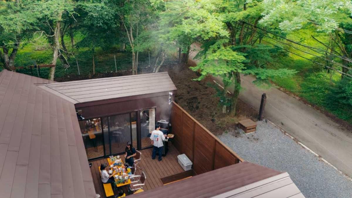Ferienwohnung Harelier山中湖 Yamanakako Exterior foto