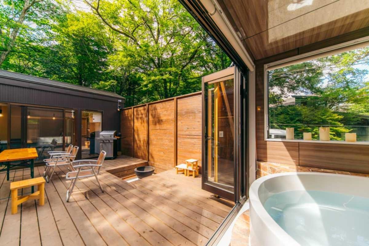 Ferienwohnung Harelier山中湖 Yamanakako Exterior foto
